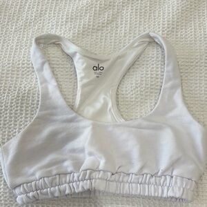 Alo White Sports Bra